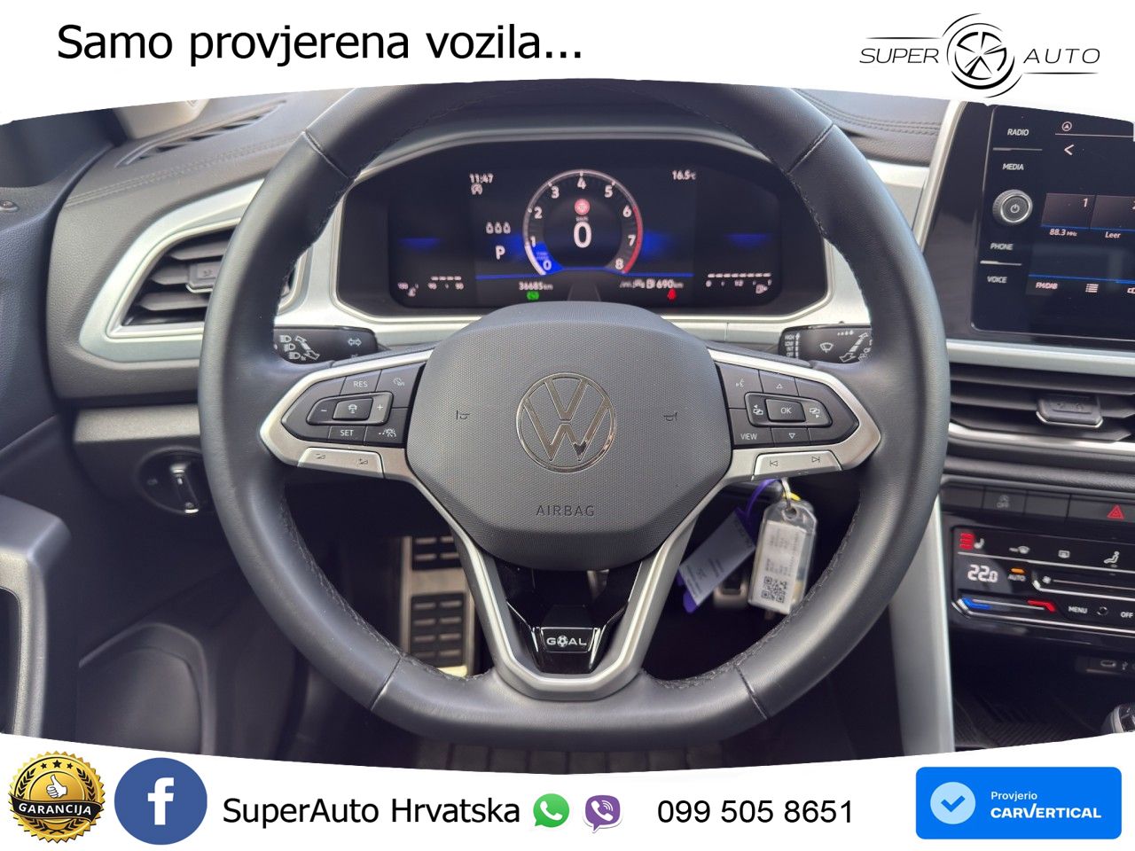 Volkswagen T-Roc I 1.5 TSI (150 KS) DSG LED+GR SJED+ACC