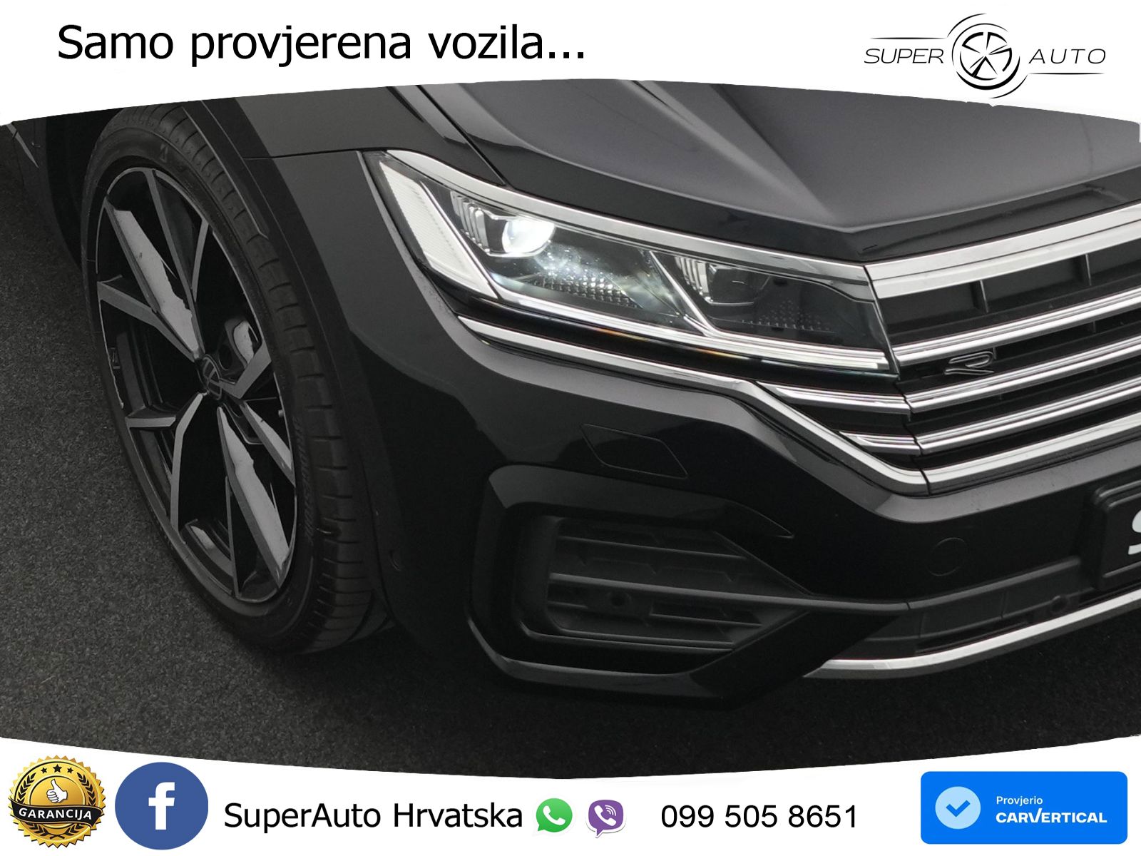 Volkswagen Touareg 3.0 V6 TDI (286 KS) 4MOTION Tiptronic R-Line ZRAČNI+ACC+4xGR SJED+KAM