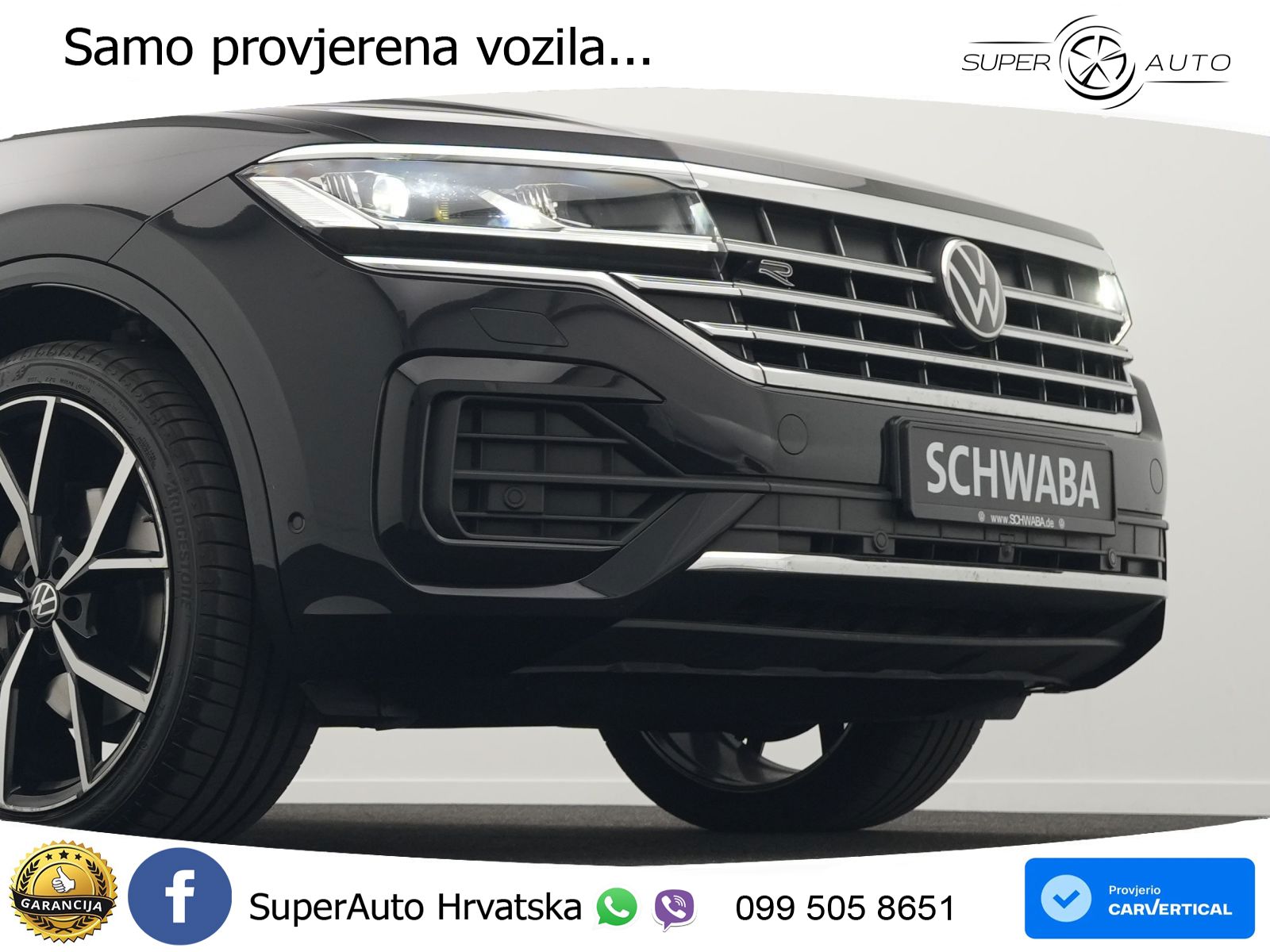 Volkswagen Touareg 3.0 V6 TDI (286 KS) 4MOTION Tiptronic R-Line ZRAČNI+ACC+4xGR SJED+KAM