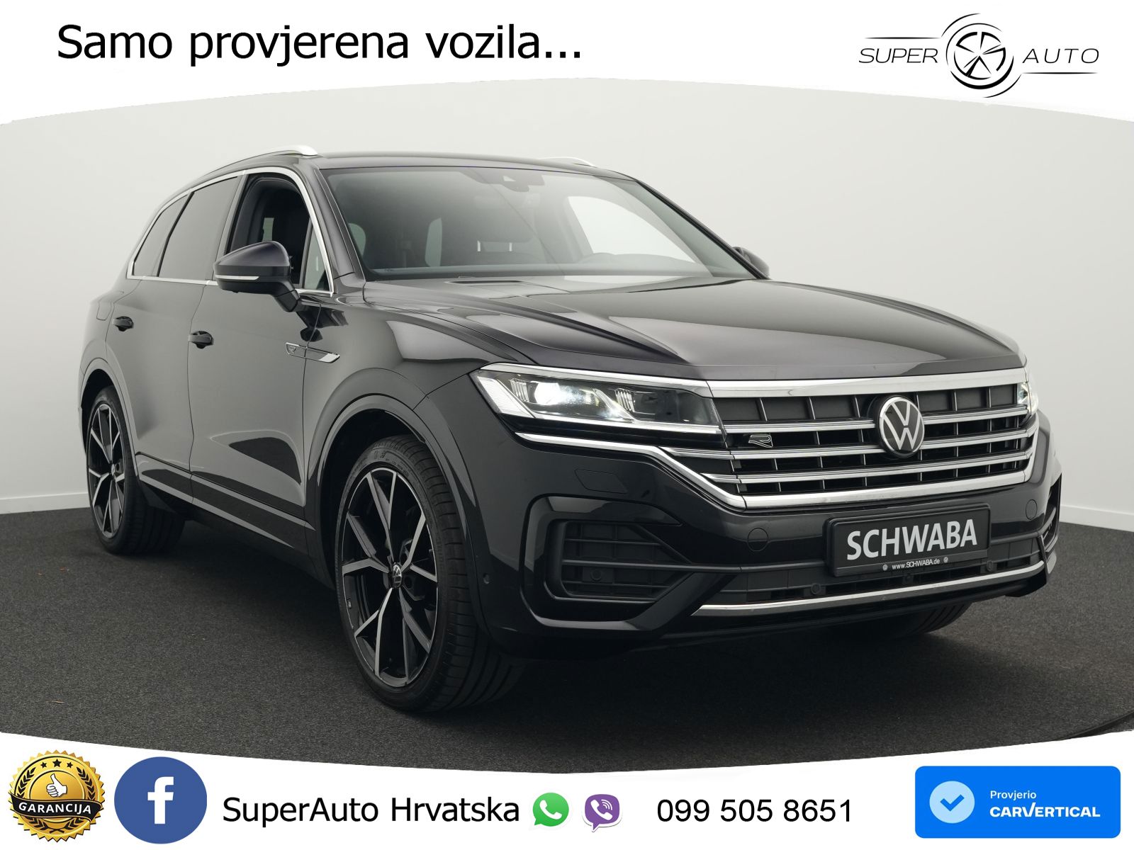 Volkswagen Touareg 3.0 V6 TDI (286 KS) 4MOTION Tiptronic R-Line ZRAČNI+ACC+4xGR SJED+KAM