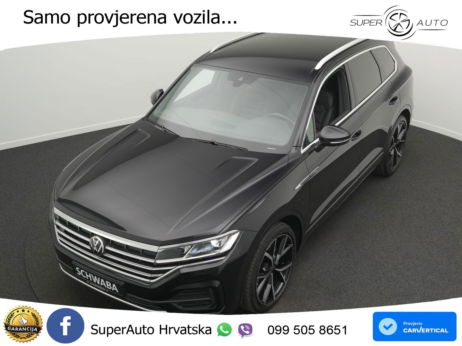 Volkswagen Touareg 3.0 V6 TDI (286 KS) 4MOTION Tiptronic R-Line ZRAČNI+ACC+4xGR SJED+KAM