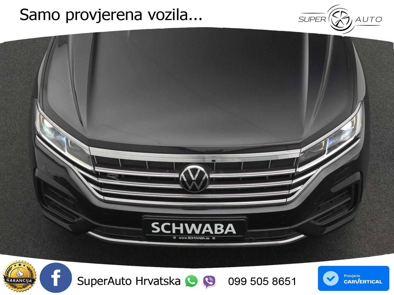 Volkswagen Touareg 3.0 V6 TDI (286 KS) 4MOTION Tiptronic R-Line ZRAČNI+ACC+4xGR SJED+KAM