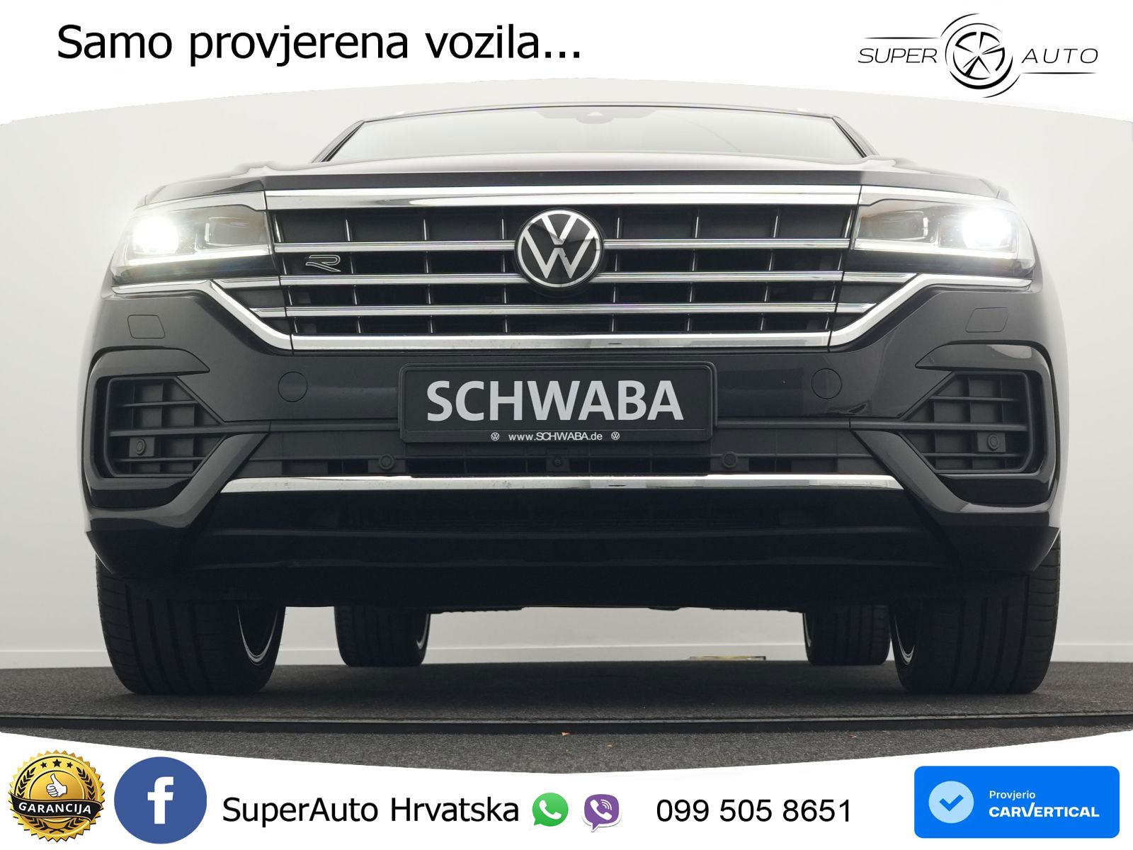 Volkswagen Touareg 3.0 V6 TDI (286 KS) 4MOTION Tiptronic R-Line ZRAČNI+ACC+4xGR SJED+KAM