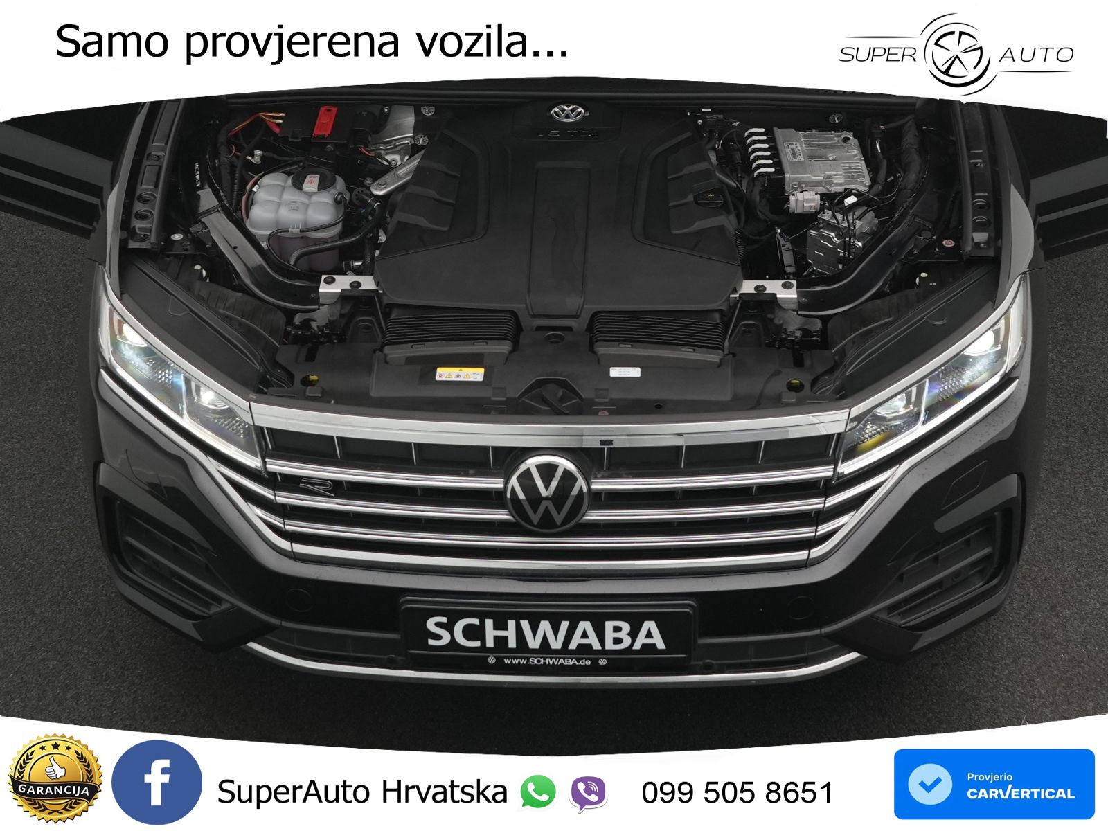 Volkswagen Touareg 3.0 V6 TDI (286 KS) 4MOTION Tiptronic R-Line ZRAČNI+ACC+4xGR SJED+KAM