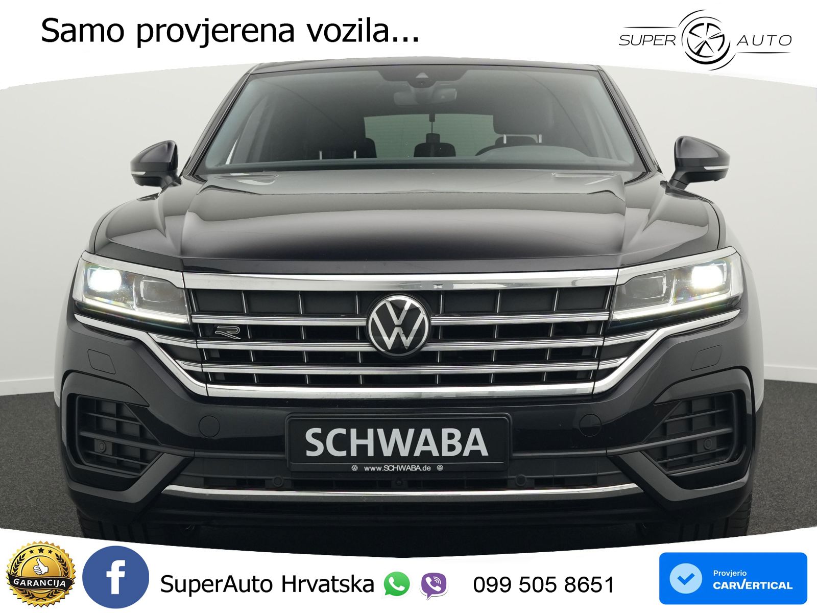 Volkswagen Touareg 3.0 V6 TDI (286 KS) 4MOTION Tiptronic R-Line ZRAČNI+ACC+4xGR SJED+KAM