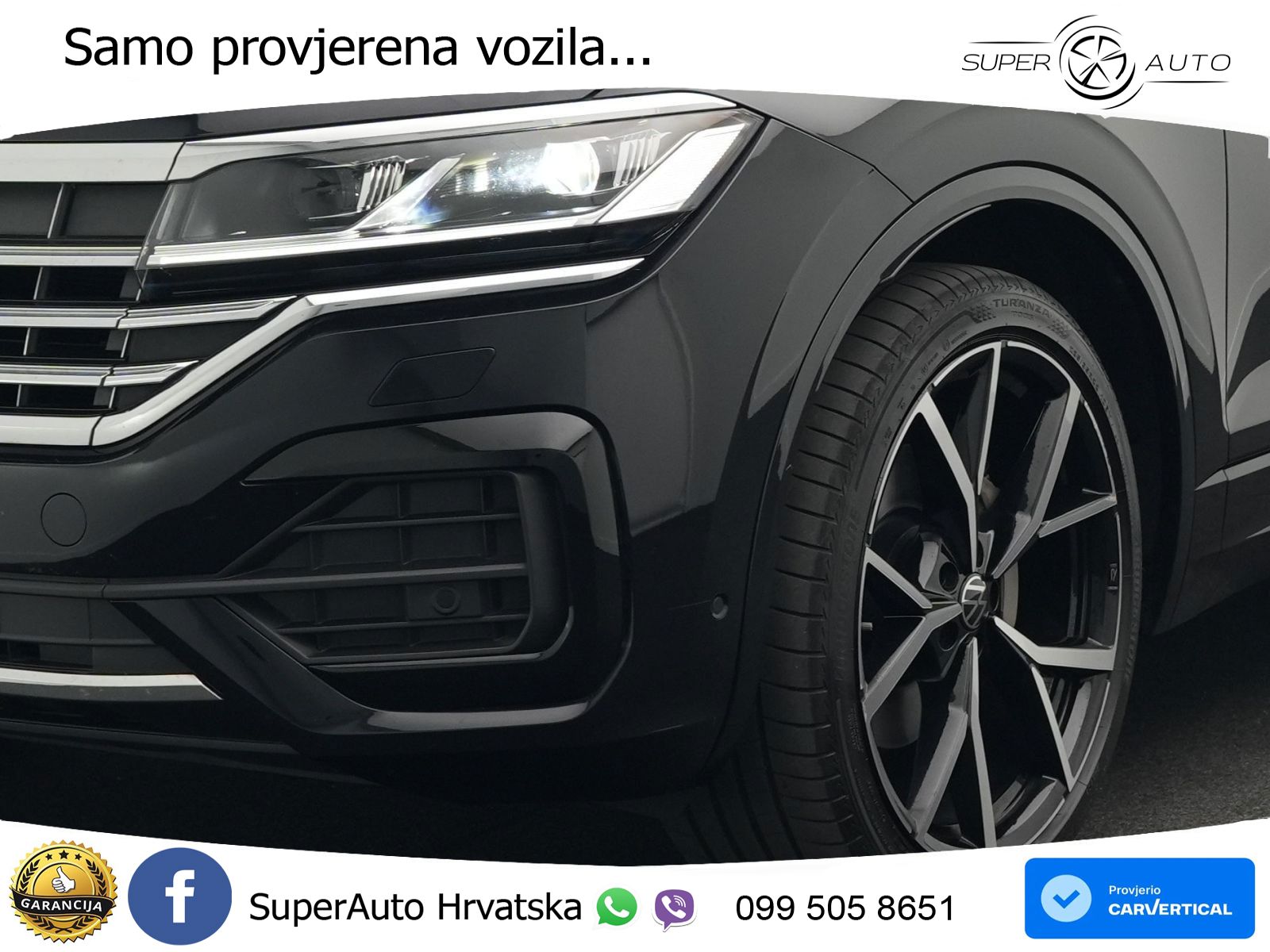 Volkswagen Touareg 3.0 V6 TDI (286 KS) 4MOTION Tiptronic R-Line ZRAČNI+ACC+4xGR SJED+KAM