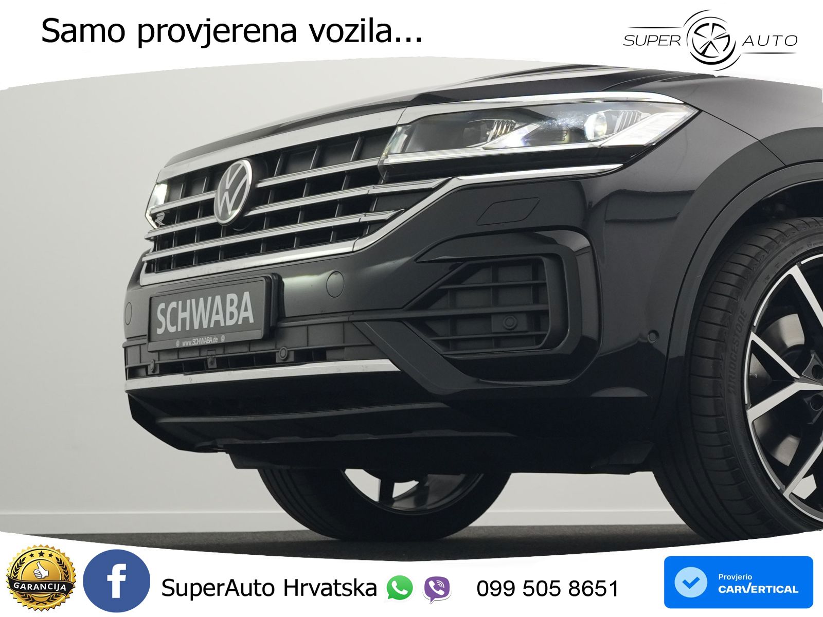 Volkswagen Touareg 3.0 V6 TDI (286 KS) 4MOTION Tiptronic R-Line ZRAČNI+ACC+4xGR SJED+KAM