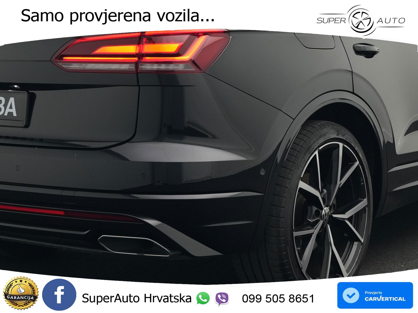 Volkswagen Touareg 3.0 V6 TDI (286 KS) 4MOTION Tiptronic R-Line ZRAČNI+ACC+4xGR SJED+KAM