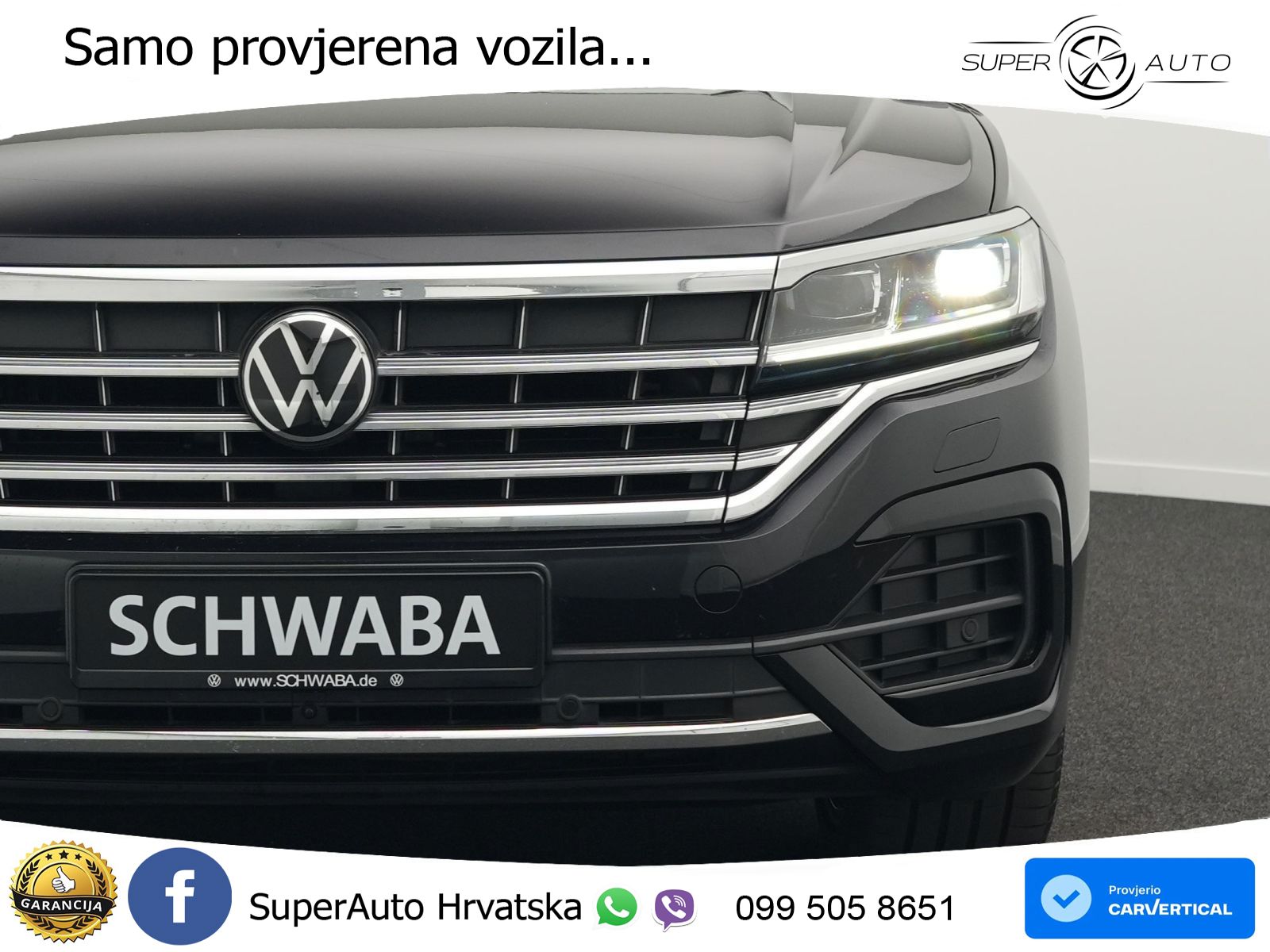 Volkswagen Touareg 3.0 V6 TDI (286 KS) 4MOTION Tiptronic R-Line ZRAČNI+ACC+4xGR SJED+KAM