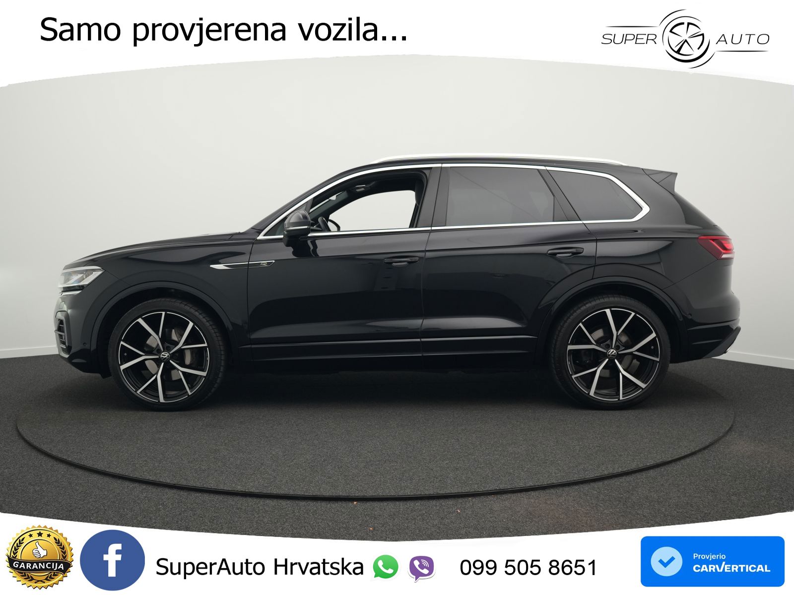 Volkswagen Touareg 3.0 V6 TDI (286 KS) 4MOTION Tiptronic R-Line ZRAČNI+ACC+4xGR SJED+KAM