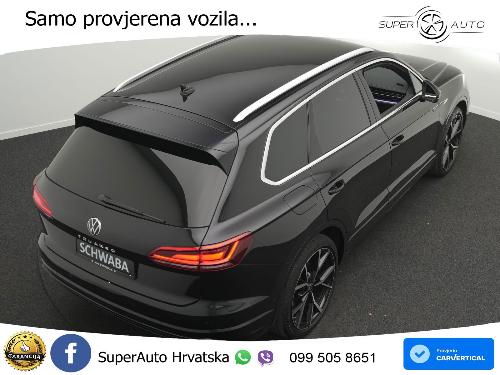 Volkswagen Touareg 3.0 V6 TDI (286 KS) 4MOTION Tiptronic R-Line ZRAČNI+ACC+4xGR SJED+KAM
