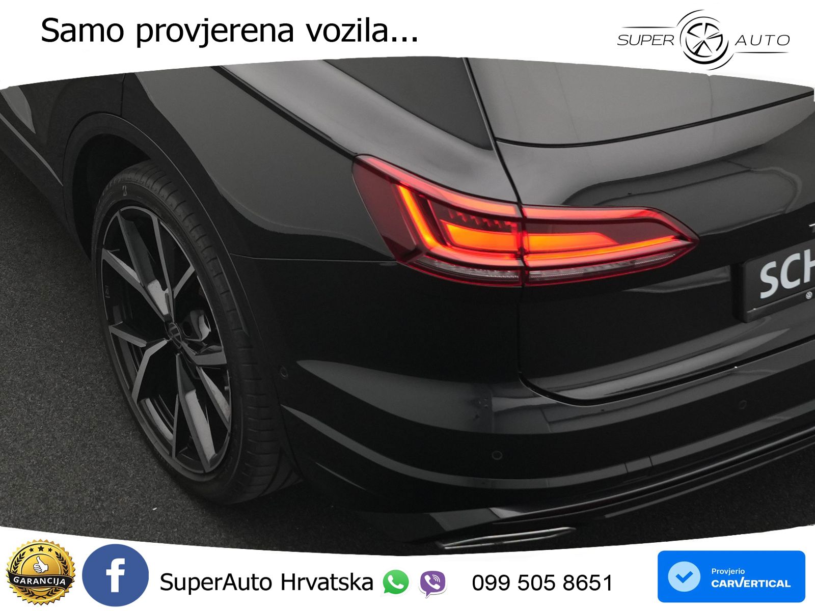 Volkswagen Touareg 3.0 V6 TDI (286 KS) 4MOTION Tiptronic R-Line ZRAČNI+ACC+4xGR SJED+KAM