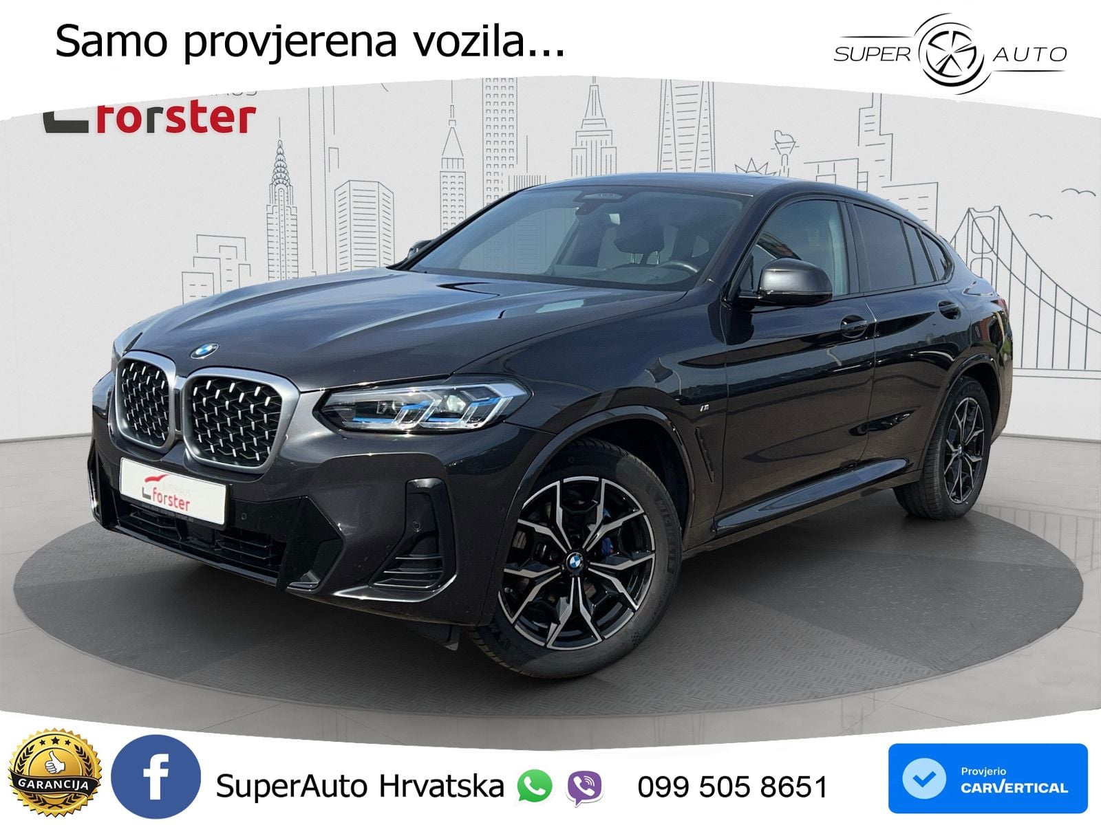 BMW X4 30d (286 KS) xDrive Steptronic M Sport
