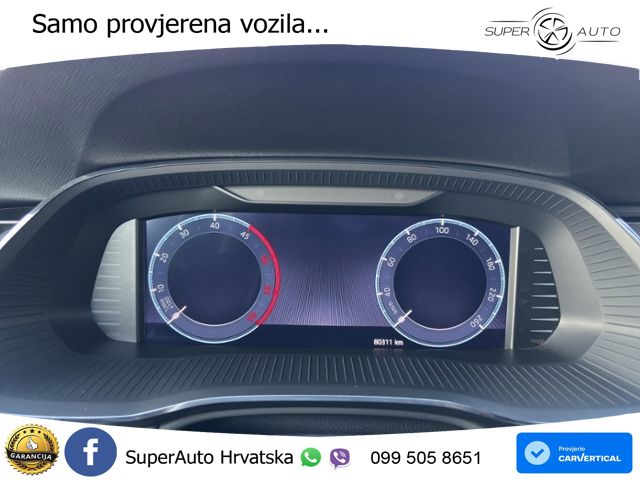 Škoda Octavia Combi 2.0 TDI (150 KS) DSG LED+GR SJED+ACC
