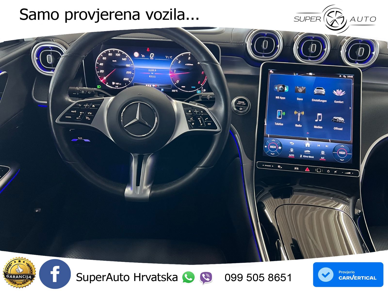 Mercedes GLC 300d (269 KS) 4MATIC 9G-TRONIC Avantgarde LED+GR SJED+ACC