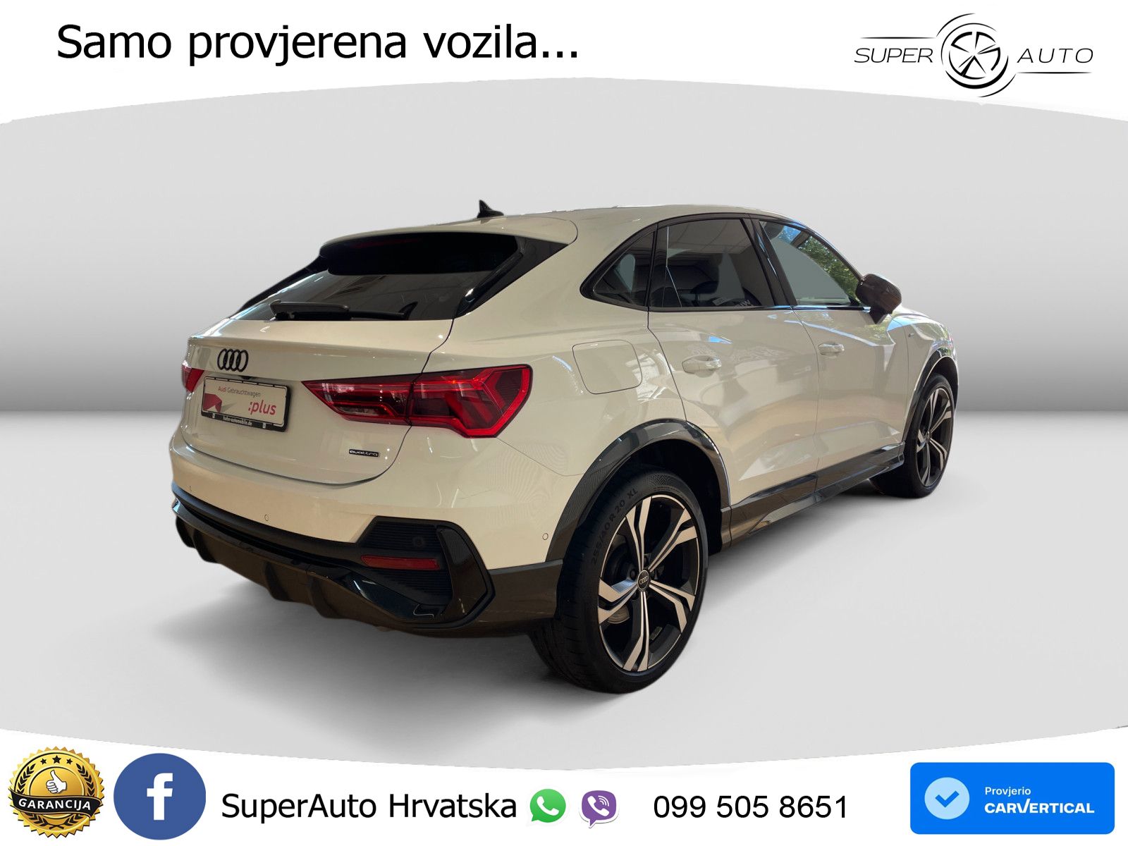Audi Q3 II Sportback 45 TFSI (245 KS) quattro S tronic S line