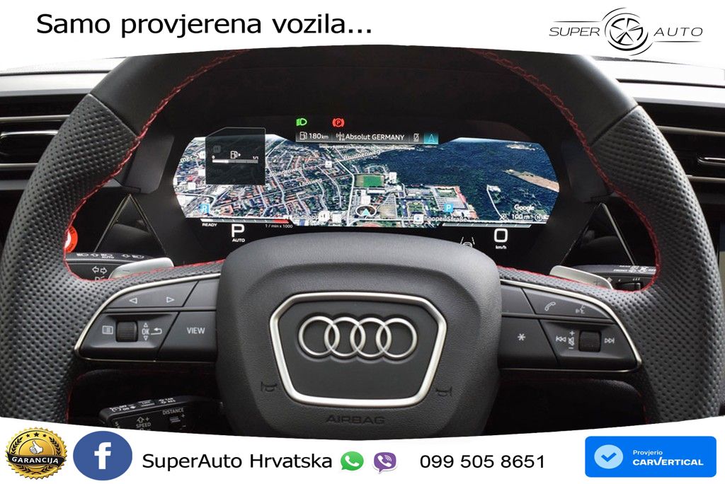 Audi S3 2.0 TFSI (333 KS) quattro S tronic MATRIX+GR SJED+KAM