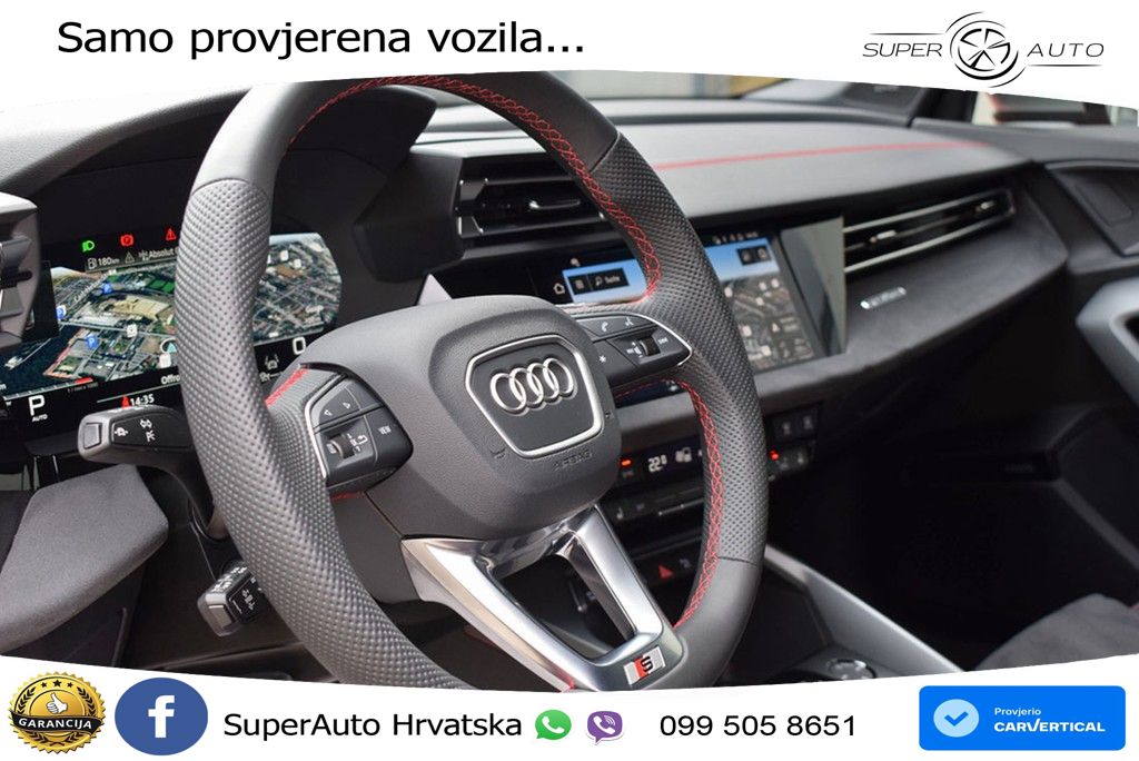 Audi S3 2.0 TFSI (333 KS) quattro S tronic MATRIX+GR SJED+KAM