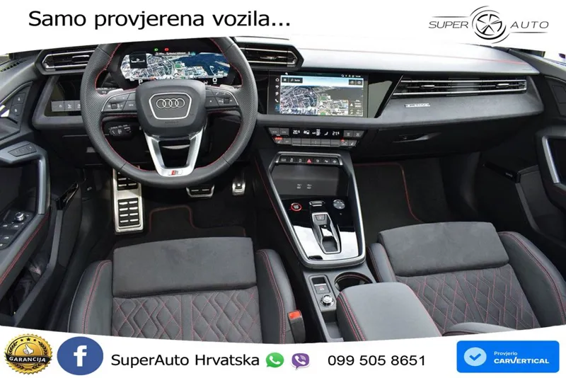 Audi S3 2.0 TFSI (333 KS) quattro S tronic MATRIX+GR SJED+KAM