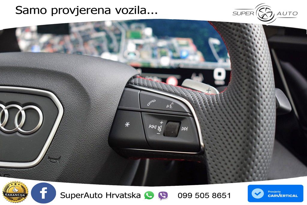 Audi S3 2.0 TFSI (333 KS) quattro S tronic MATRIX+GR SJED+KAM