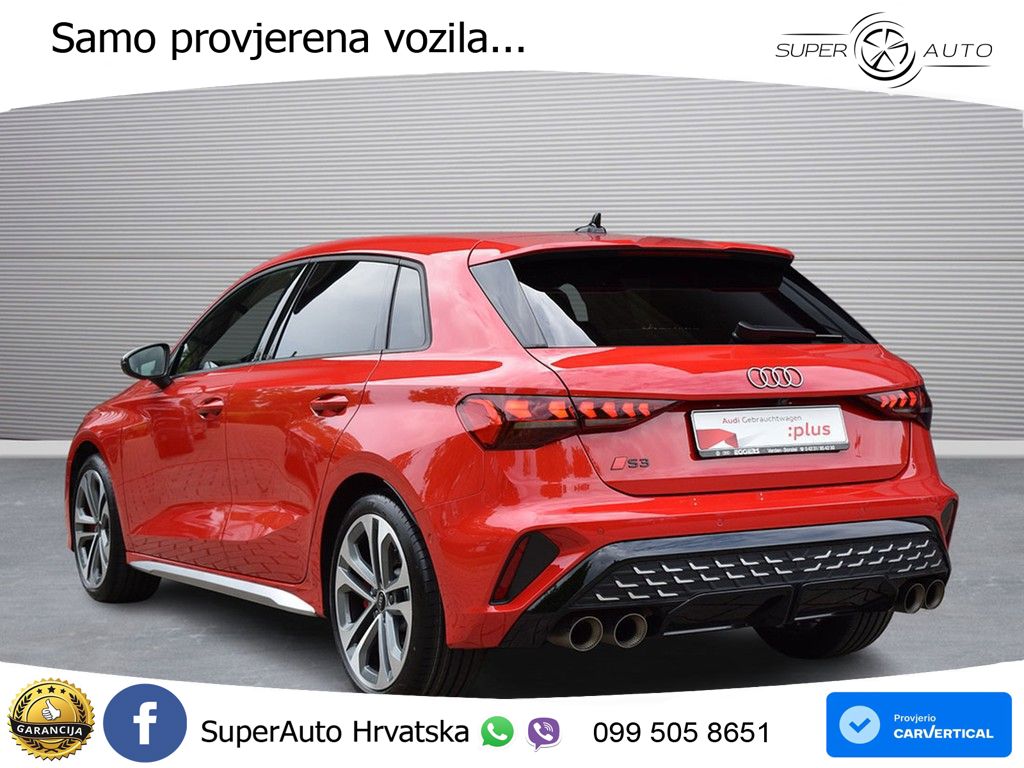 Audi S3 2.0 TFSI (333 KS) quattro S tronic MATRIX+GR SJED+KAM