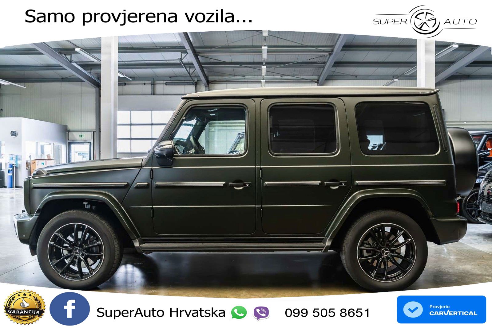 Mercedes G 500 Long (449 KS) 4MATIC 9G-TRONIC Exclusive LED+GR SJED+ACC