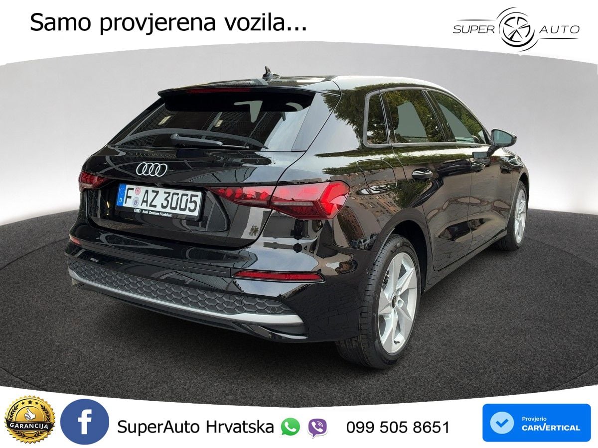 Audi A3 30 TFSI (116 KS)  S tronic advanced LED+GR SJED+ACC