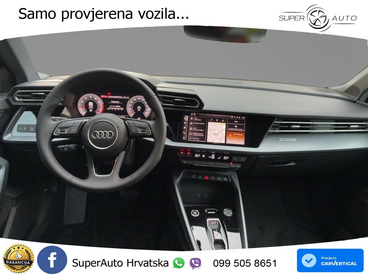 Audi A3 30 TFSI (116 KS)  S tronic advanced LED+GR SJED+ACC