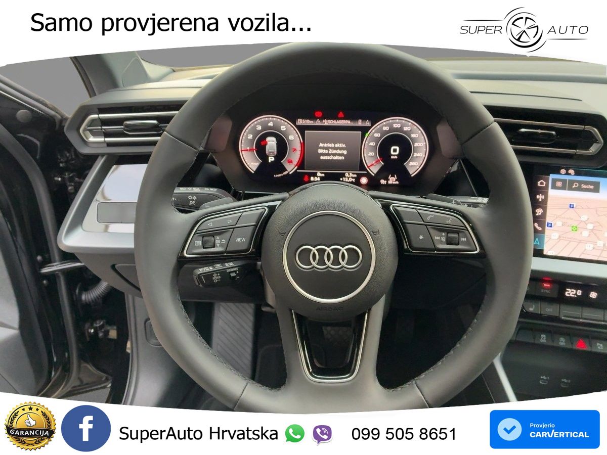 Audi A3 30 TFSI (116 KS)  S tronic advanced LED+GR SJED+ACC