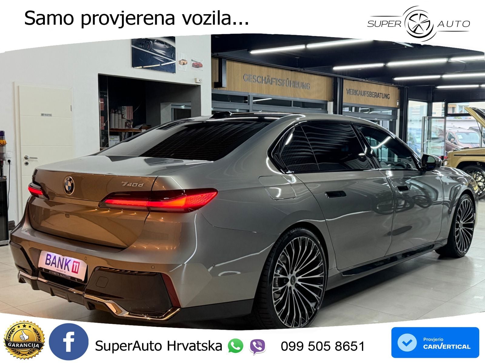 BMW 740d (299 KS) xDrive Steptronic M Sport
