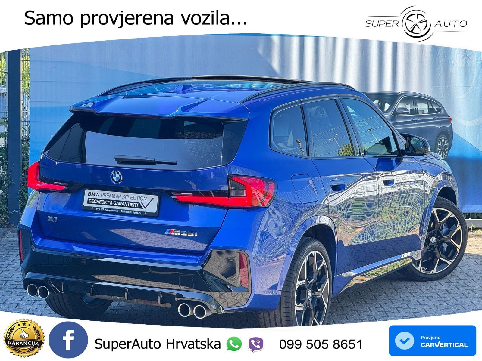 BMW X1 M35i (300 KS) xDrive Steptronic M Sport LED+GR SJED+ACC