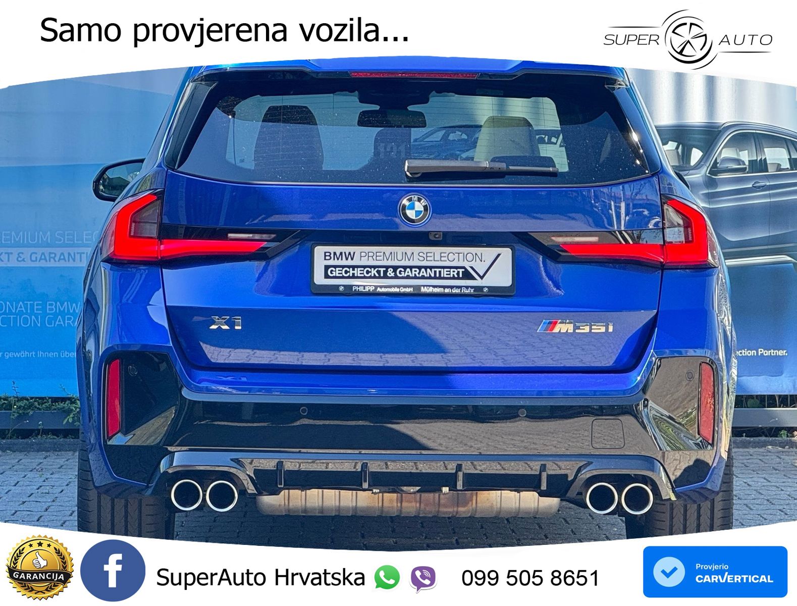 BMW X1 M35i (300 KS) xDrive Steptronic M Sport LED+GR SJED+ACC