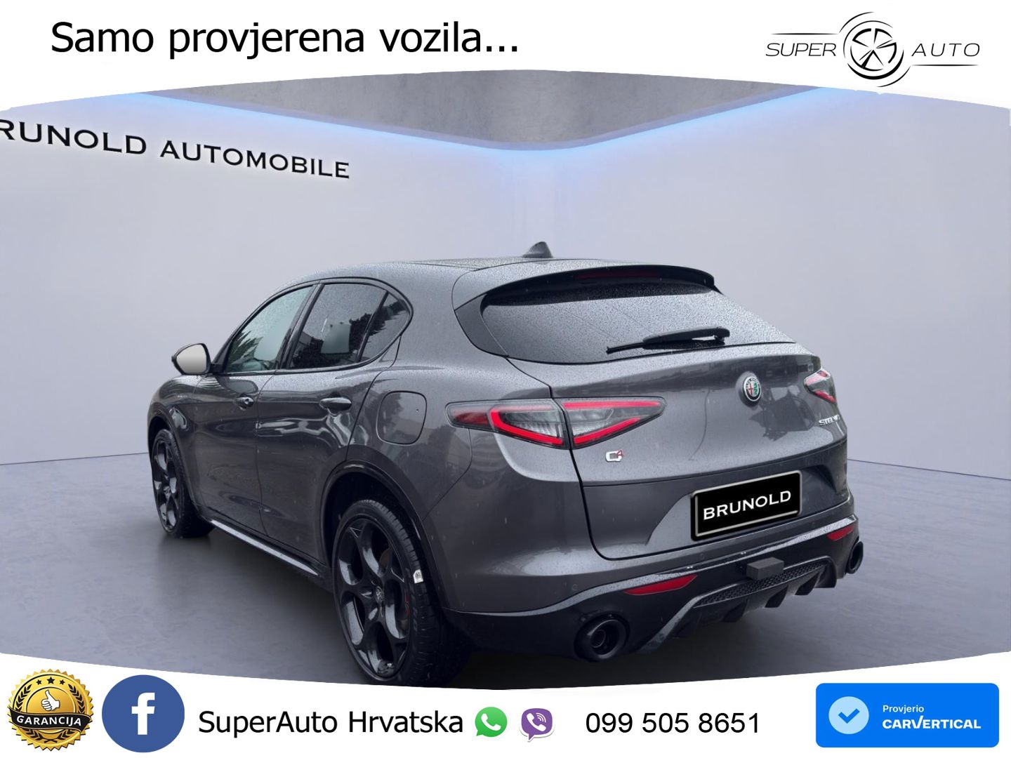 Alfa Romeo Stelvio 2.0 Turbo (280 KS) Q4 Automatic LED+GR SJED+ACC