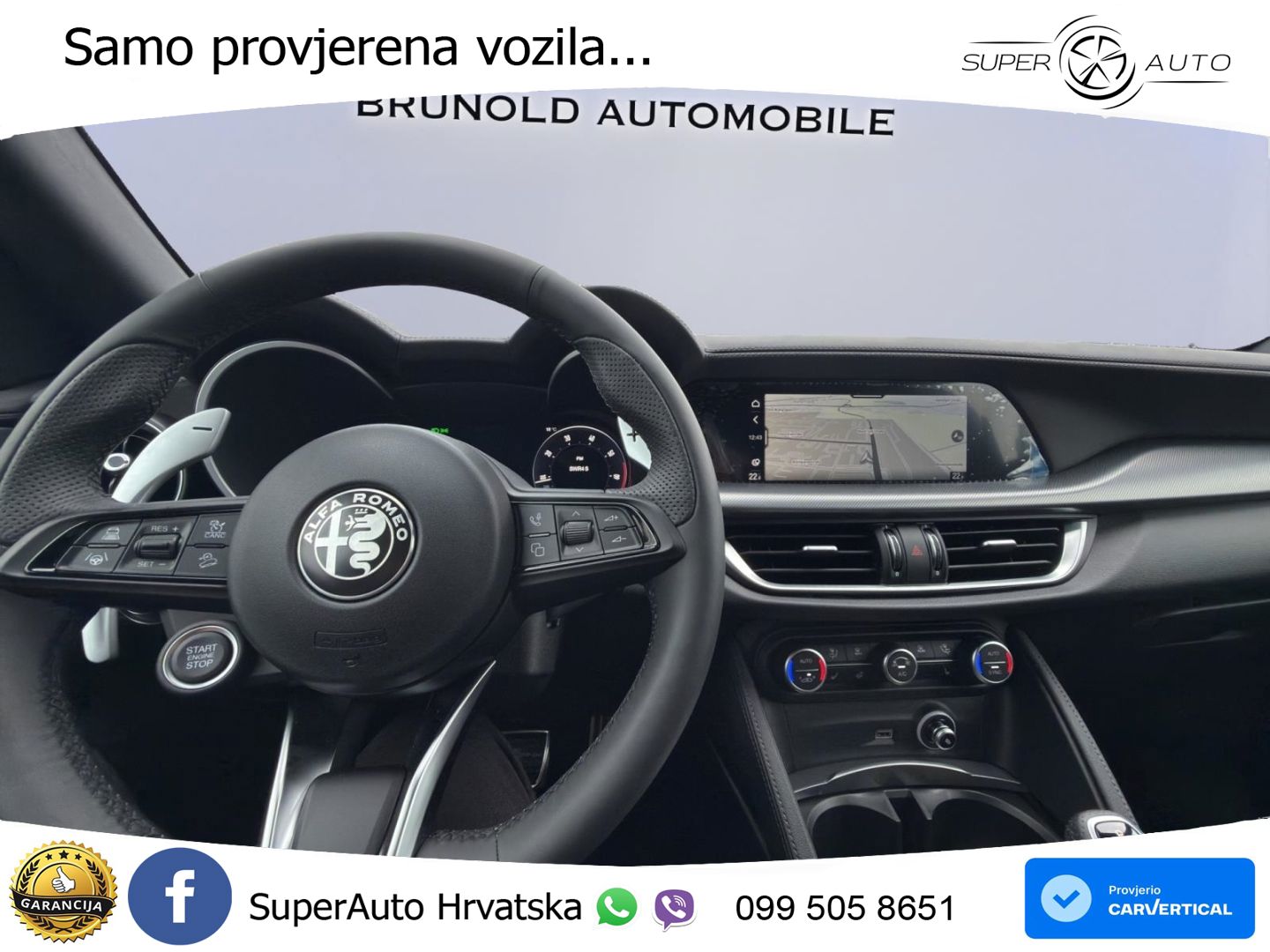 Alfa Romeo Stelvio 2.0 Turbo (280 KS) Q4 Automatic LED+GR SJED+ACC