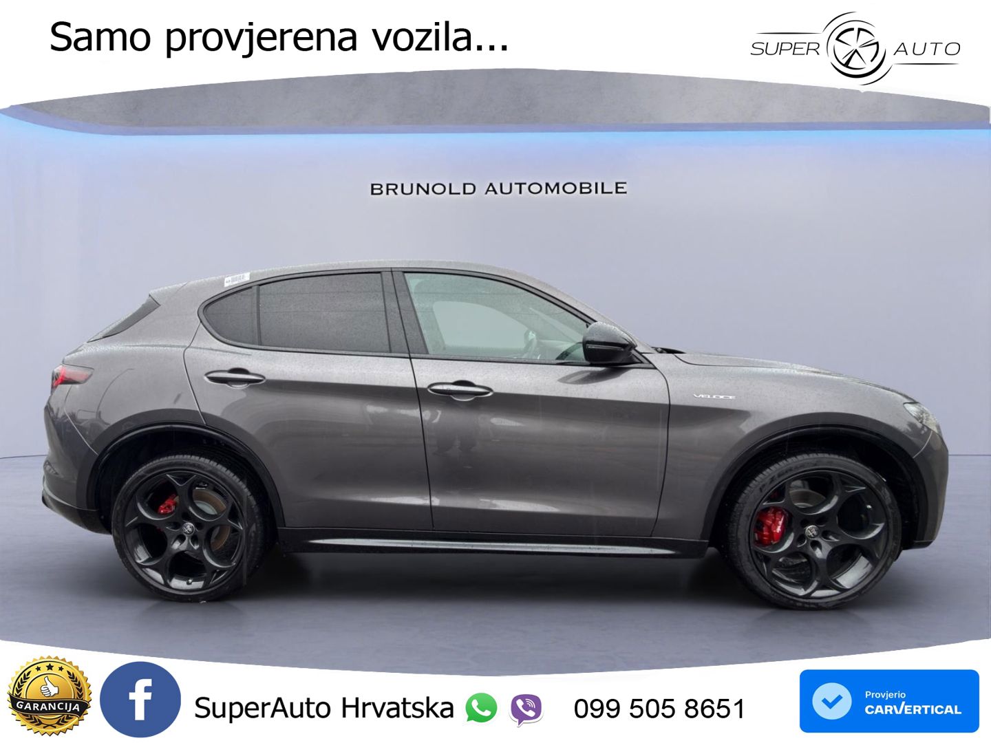 Alfa Romeo Stelvio 2.0 Turbo (280 KS) Q4 Automatic LED+GR SJED+ACC