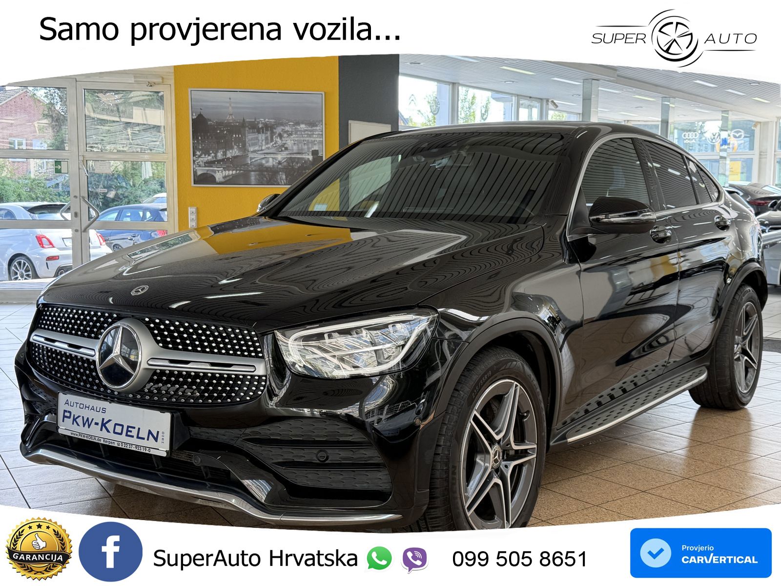 Mercedes GLC 200 (197 KS) 4MATIC G-TRONIC AMG LED+GR SJED+ACC