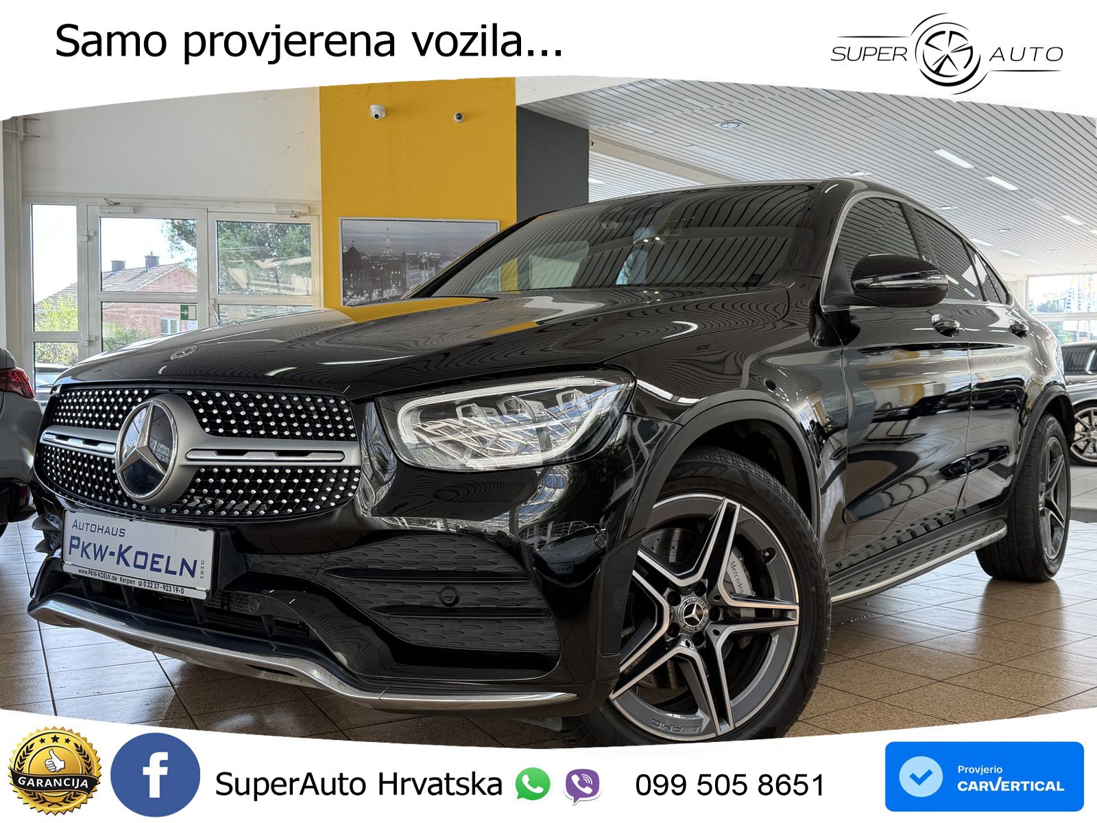 Mercedes GLC 200 (197 KS) 4MATIC G-TRONIC AMG LED+GR SJED+ACC