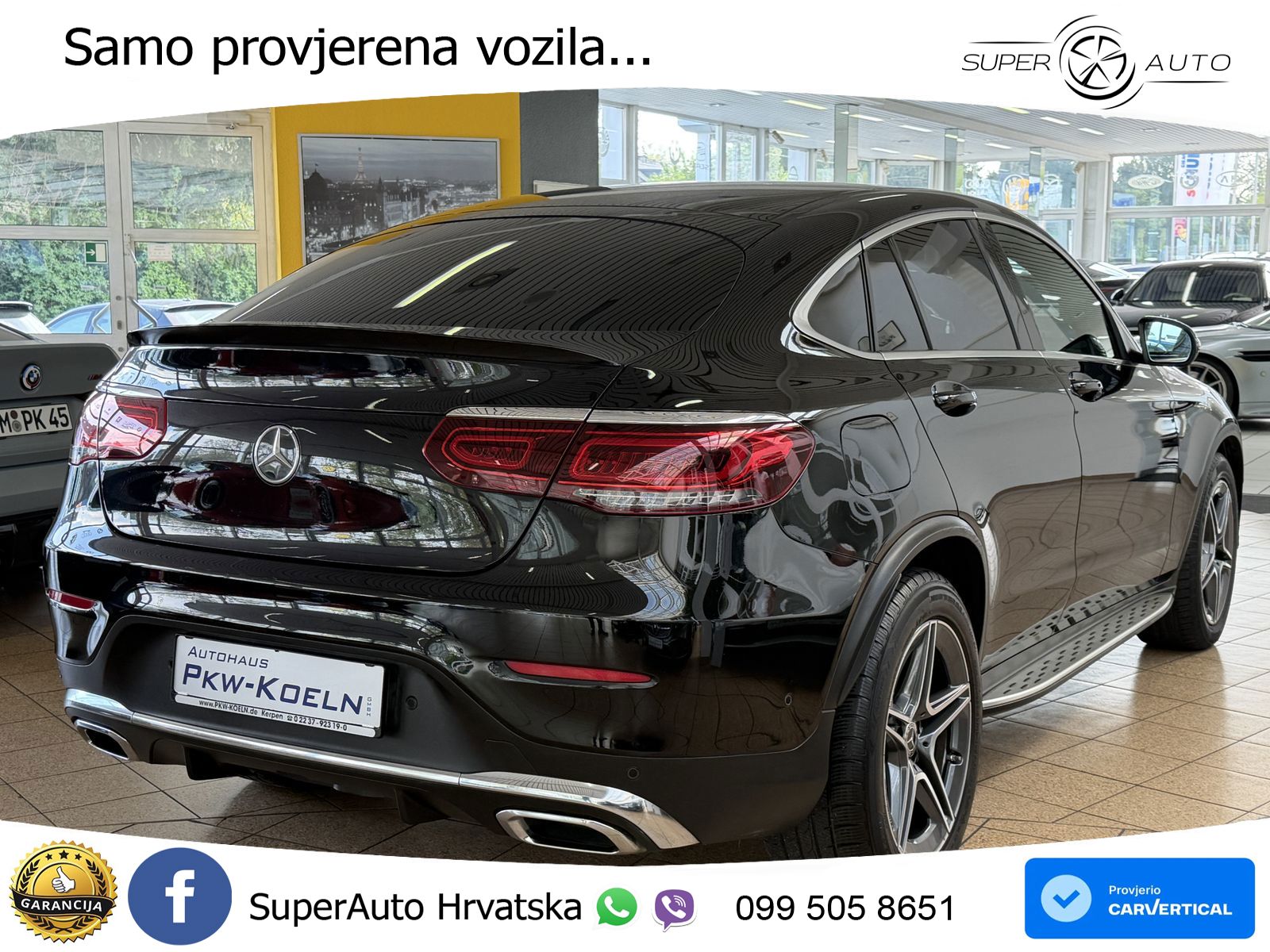 Mercedes GLC 200 (197 KS) 4MATIC G-TRONIC AMG LED+GR SJED+ACC