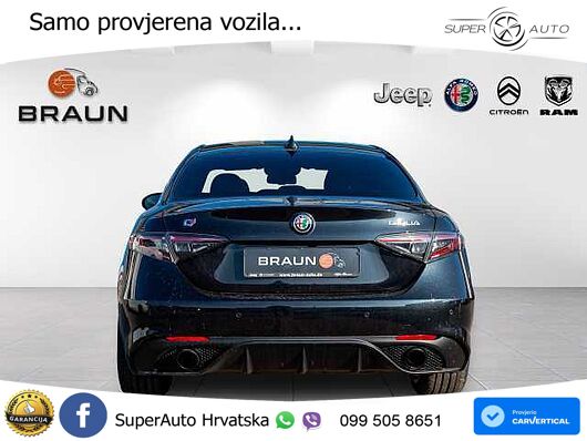 Alfa Romeo Giulia 2.0 Turbo (280 KS) Q4 Automatic LED+GR SJED+ACC