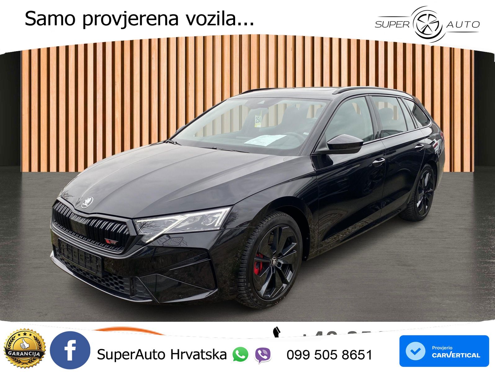 Škoda Octavia Combi RS 2.0 TSI (265 KS) DSG MATRIX+GR SJED+KAM
