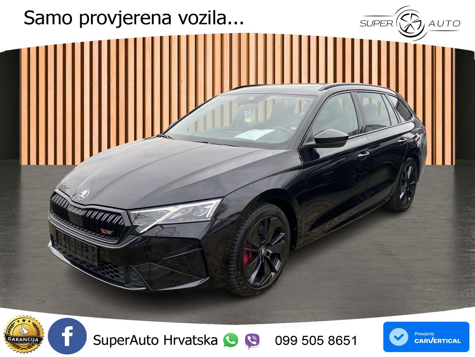 Škoda Octavia Combi RS 2.0 TSI (265 KS) DSG MATRIX+GR SJED+KAM