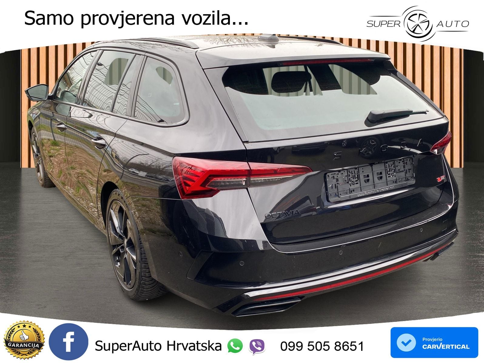 Škoda Octavia Combi RS 2.0 TSI (265 KS) DSG MATRIX+GR SJED+KAM