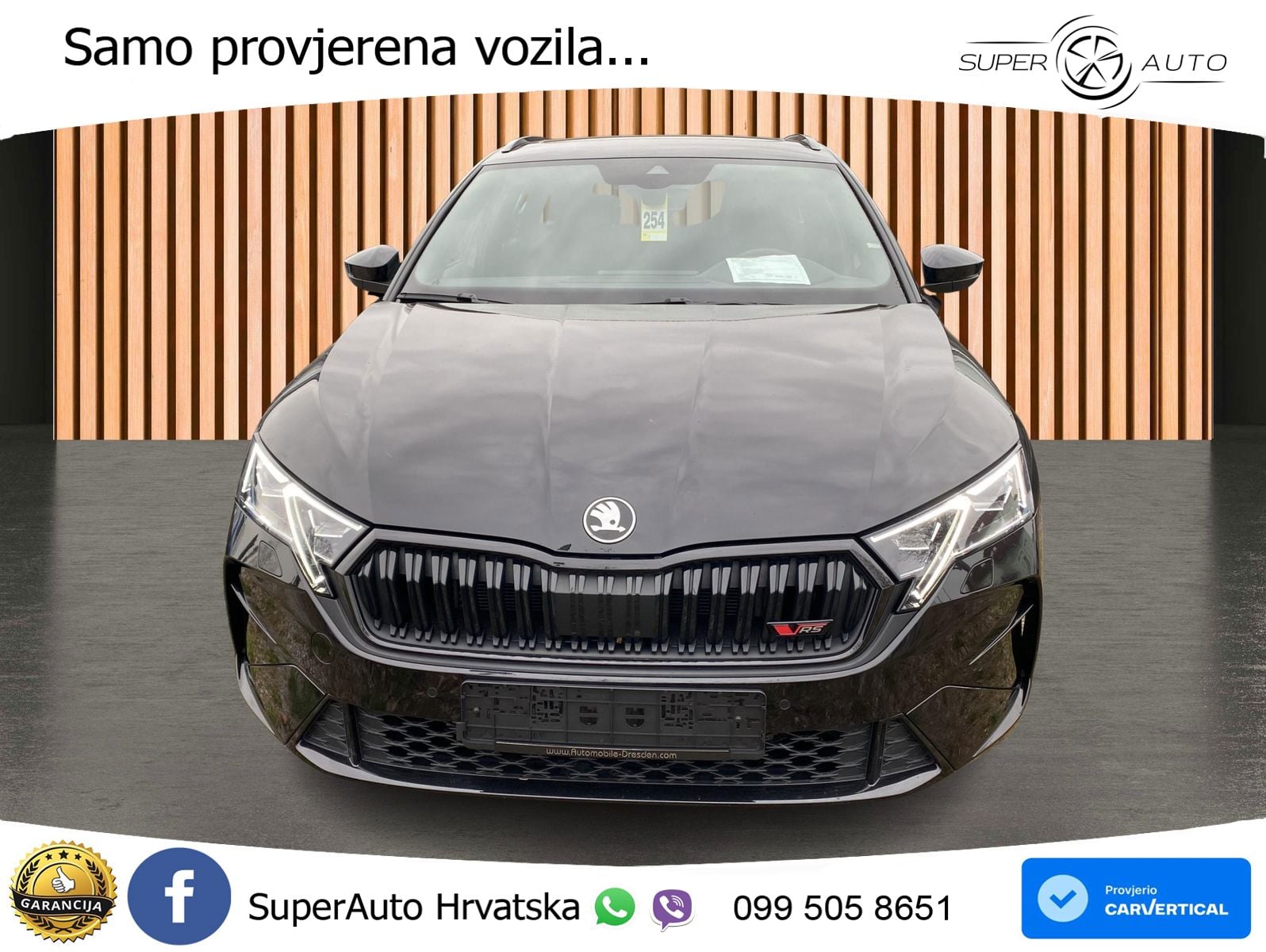 Škoda Octavia Combi RS 2.0 TSI (265 KS) DSG MATRIX+GR SJED+KAM