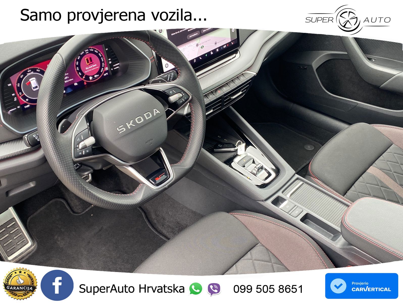 Škoda Octavia Combi RS 2.0 TSI (265 KS) DSG MATRIX+GR SJED+KAM