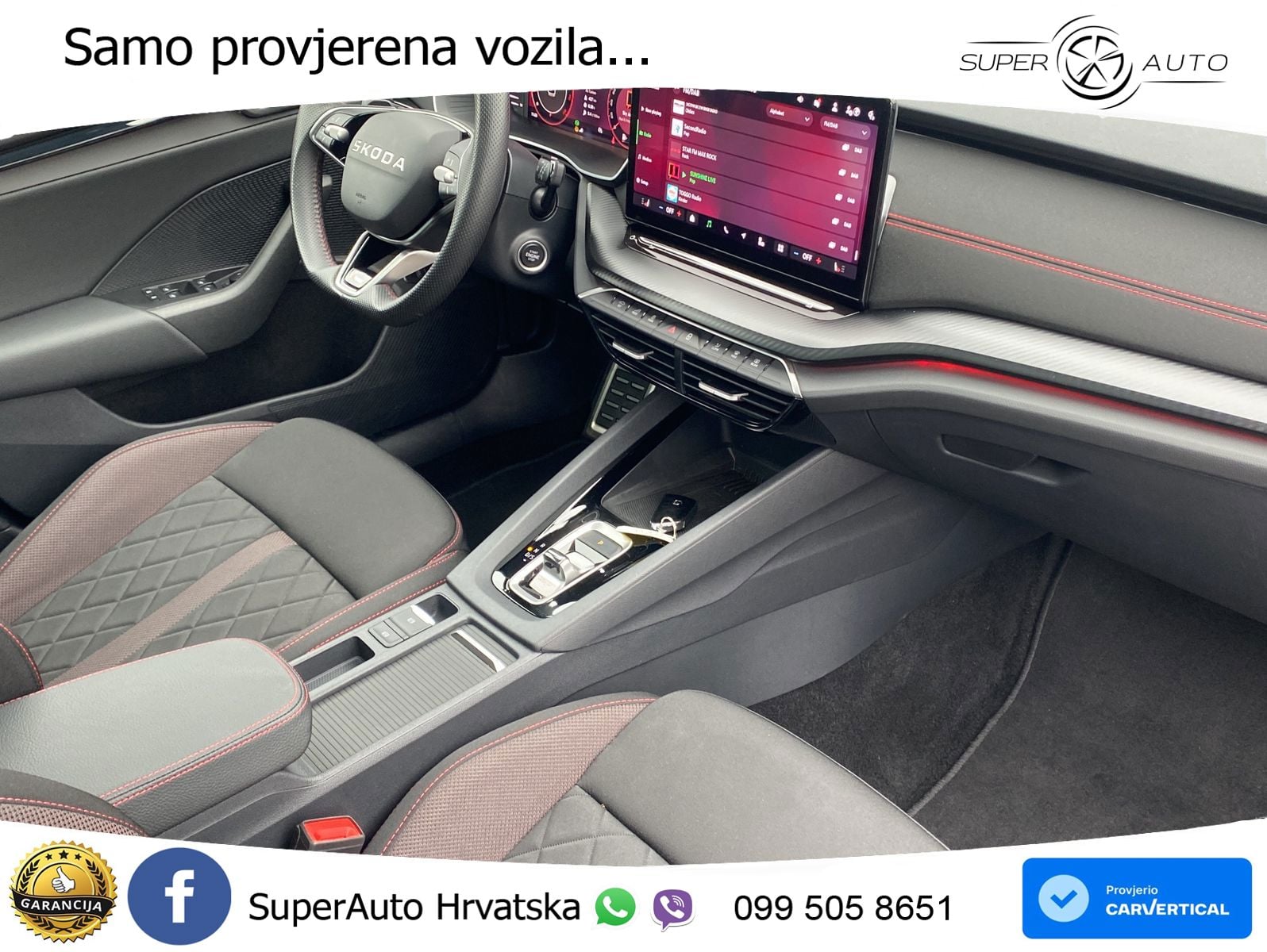 Škoda Octavia Combi RS 2.0 TSI (265 KS) DSG MATRIX+GR SJED+KAM