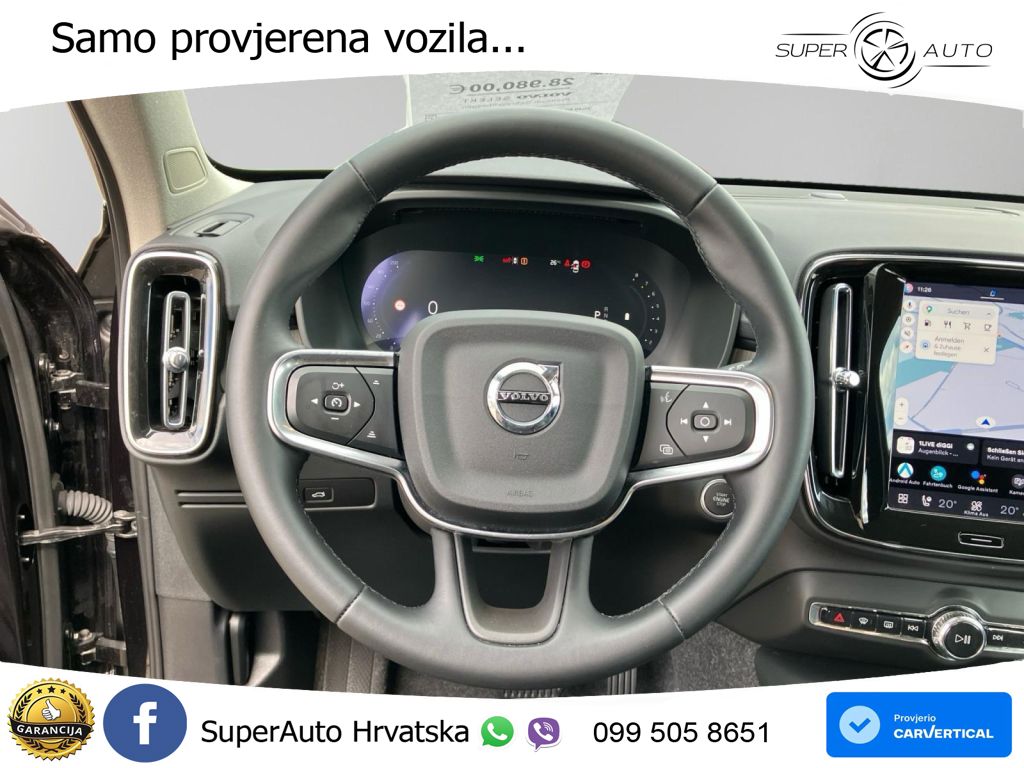 Volvo XC40 2.0 B3 163 KS Automatic LED+GR SJED+ACC