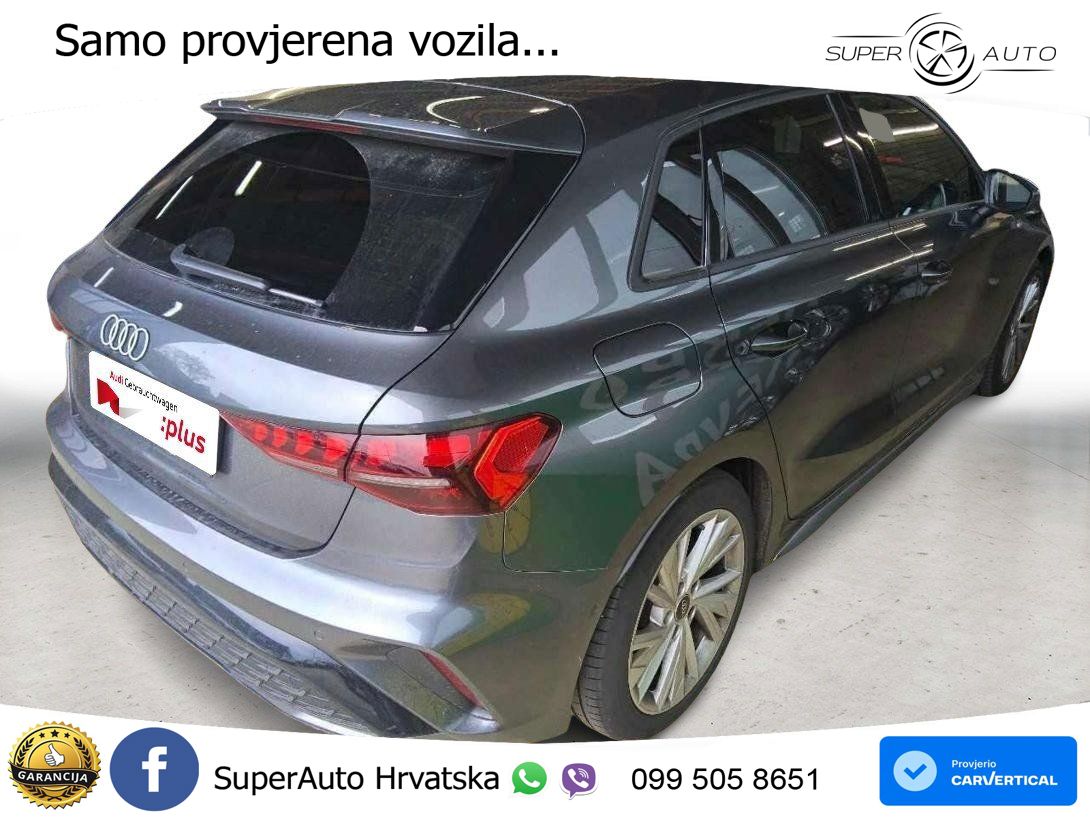 Audi A3 35 TFSI (150 KS) S tronic S line LED+GR SJED+ACC