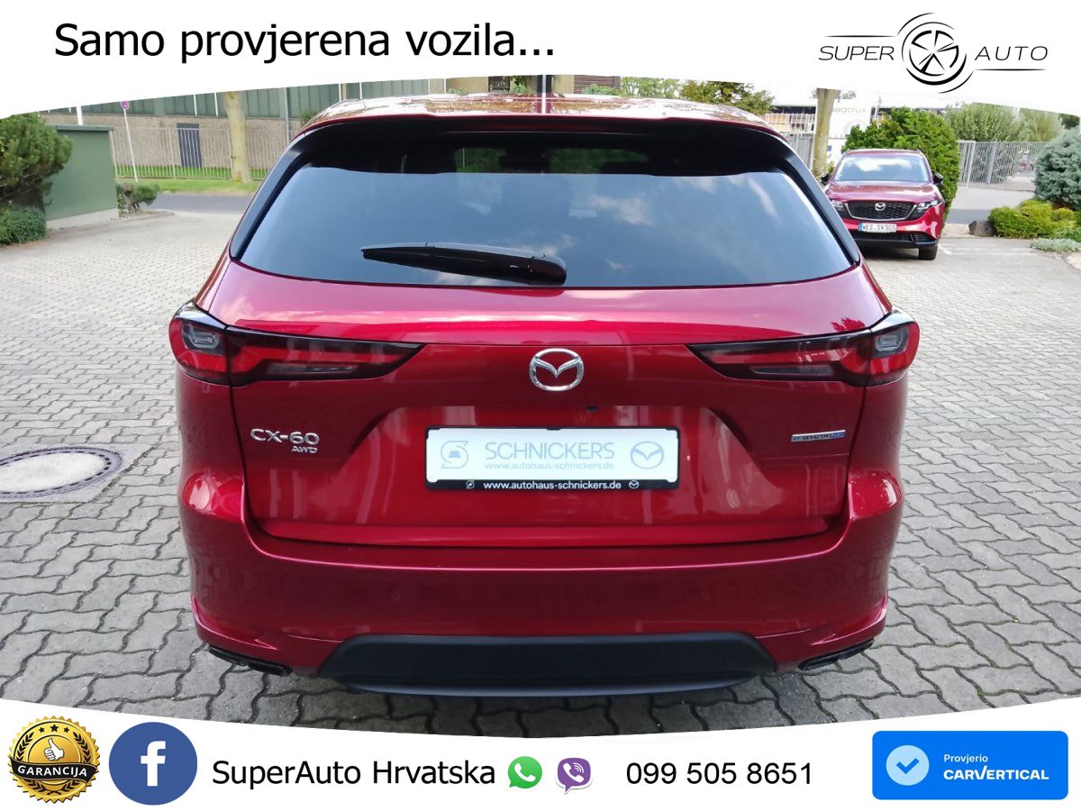 Mazda CX-60 2.5 e-Skyactiv (328 KS) AWD Automatic MATRIX+GR SJED+KAM
