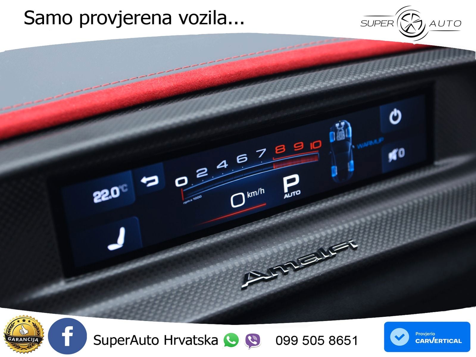 Ferrari Amalfi 3.9 V8 (640 KS) F1 DCT MATRIX+GR SJED+KAM