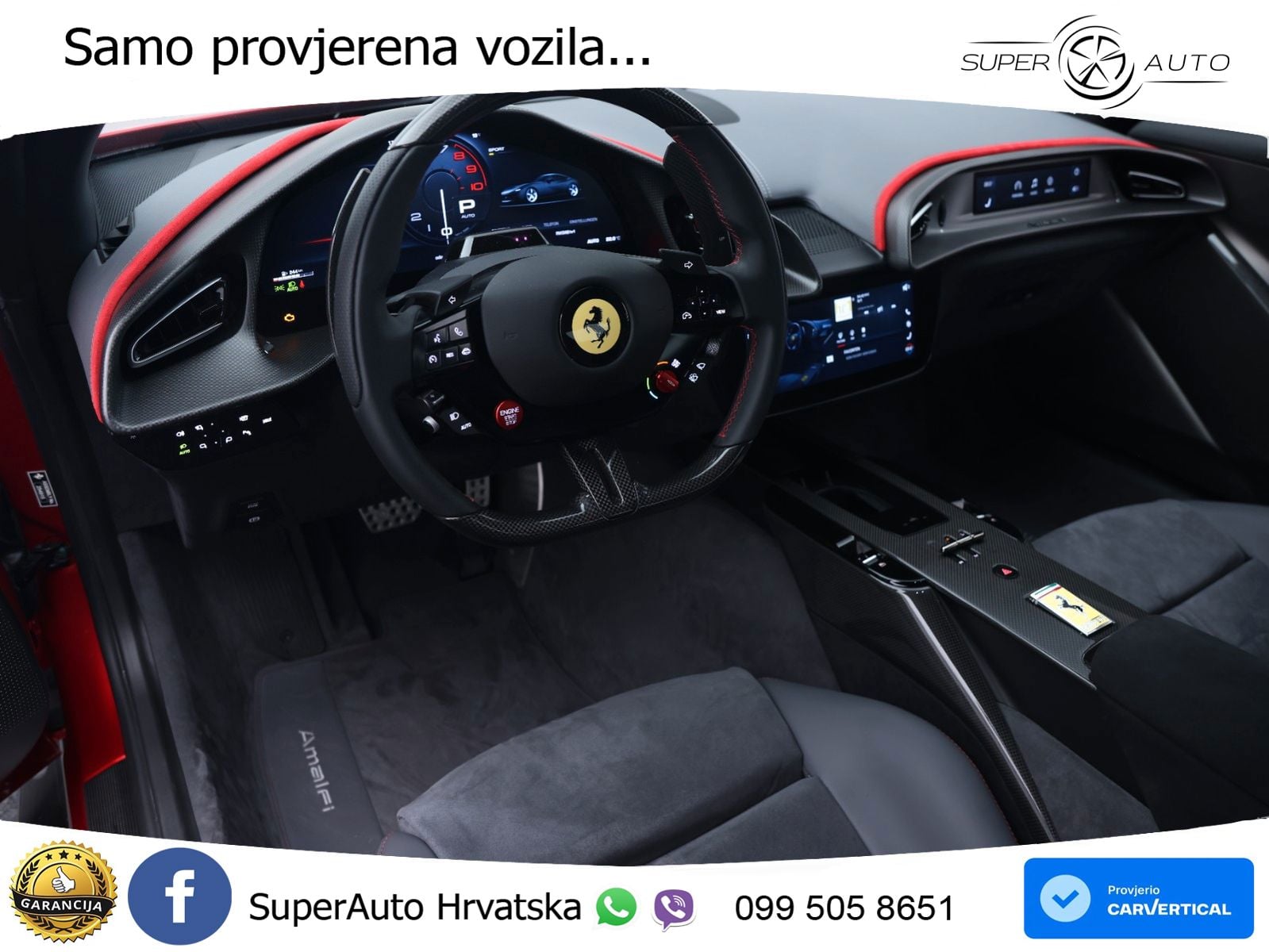 Ferrari Amalfi 3.9 V8 (640 KS) F1 DCT MATRIX+GR SJED+KAM